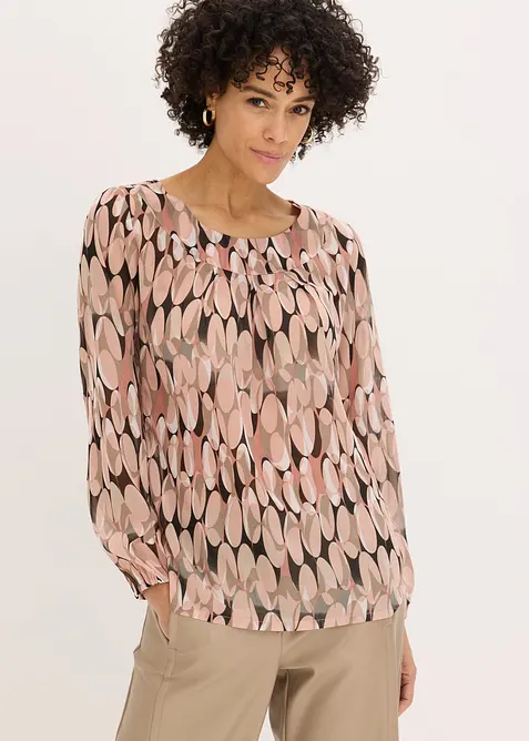 Tunika i chiffon, bonprix