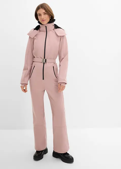 Vannavvisende, varmt f&ocirc;ret skidress i softshellmateriale, bonprix