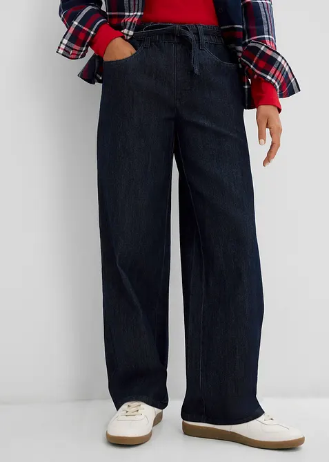 Straight jeans mid waist, bonprix