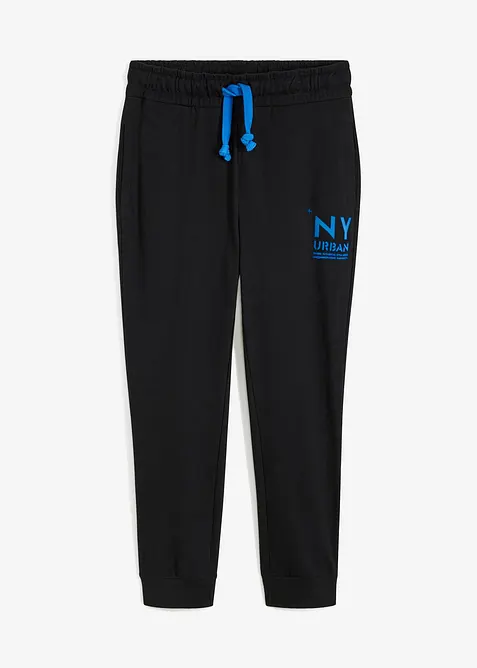 Joggebukse med detaljer i kontrastfarge, bonprix