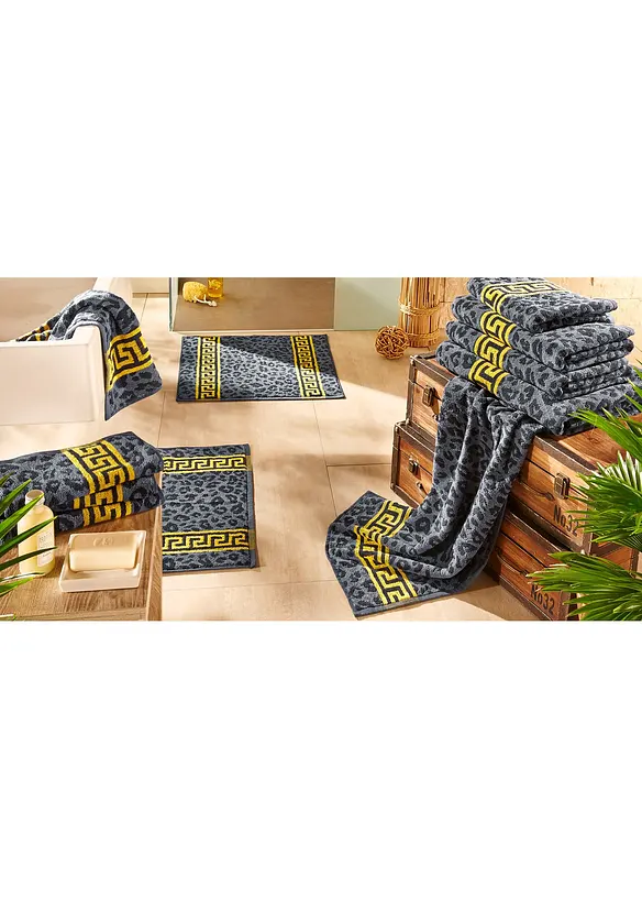 Håndkle med leopardmønster, bonprix