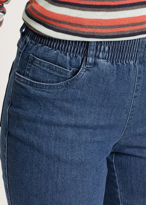 Straight-jeans, Mid Waist (2-pack), bonprix