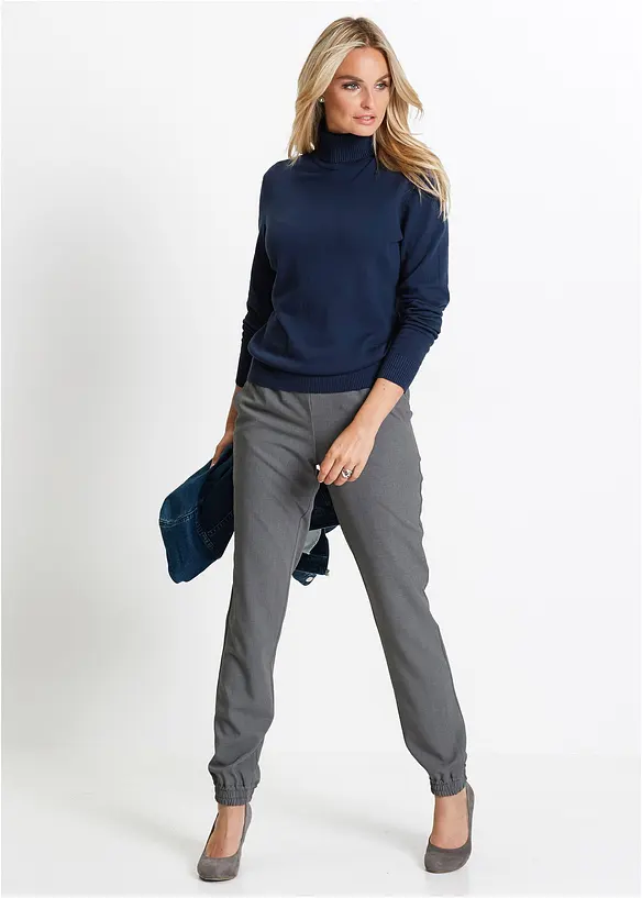 Høyhalset genser, bonprix