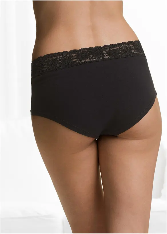 Høy truse (4-pack), bonprix