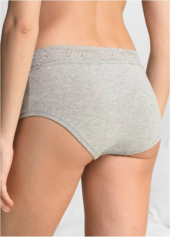 Høy truse (4-pack), bonprix