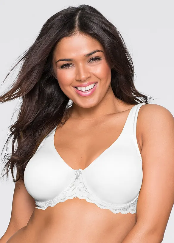 T-skjorte-BH med vatterte skulderbånd, bonprix