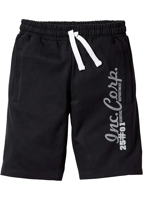 Sweat-bermuda i 100% bomull, bonprix