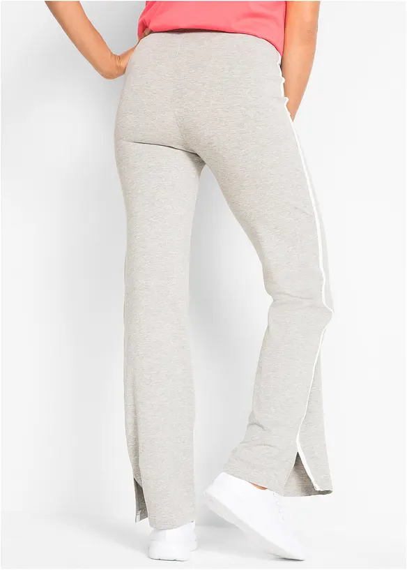 Jerseybukse i bomull med stretch (2-pack), bonprix