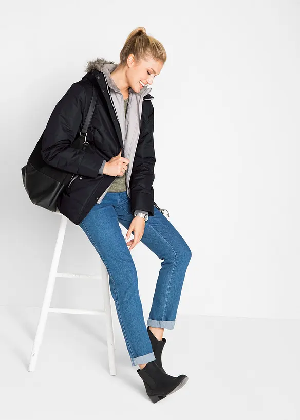 Vinterjakke i 2-i-1-look, bonprix