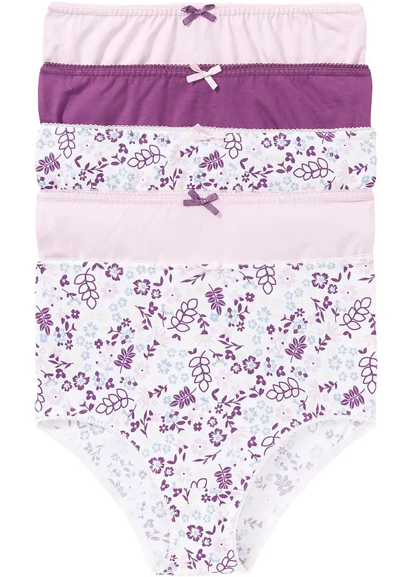 Høy truse (5-pack), bonprix