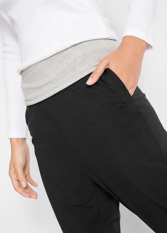 Joggebukse i bomullsmiks, bonprix
