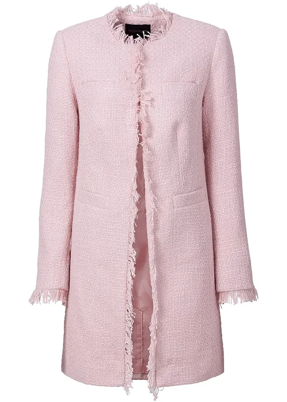 Lang boucléblazer, bonprix