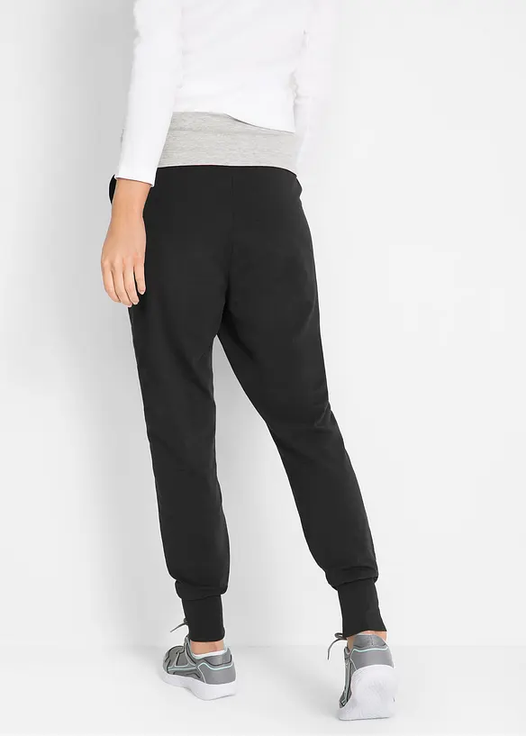 Joggebukse i bomullsmiks, bonprix