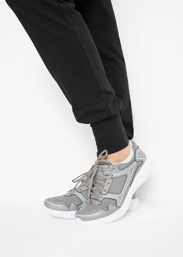 Joggebukse i bomullsmiks, bonprix