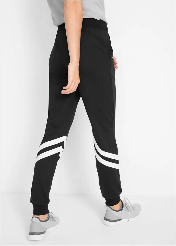 Joggebukse med striper, bonprix