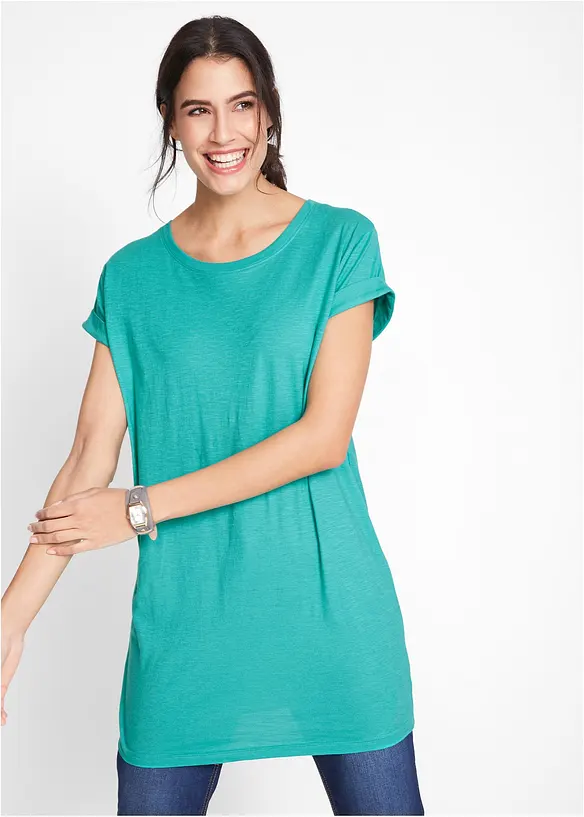 Lang topp i 100% bomull, bonprix