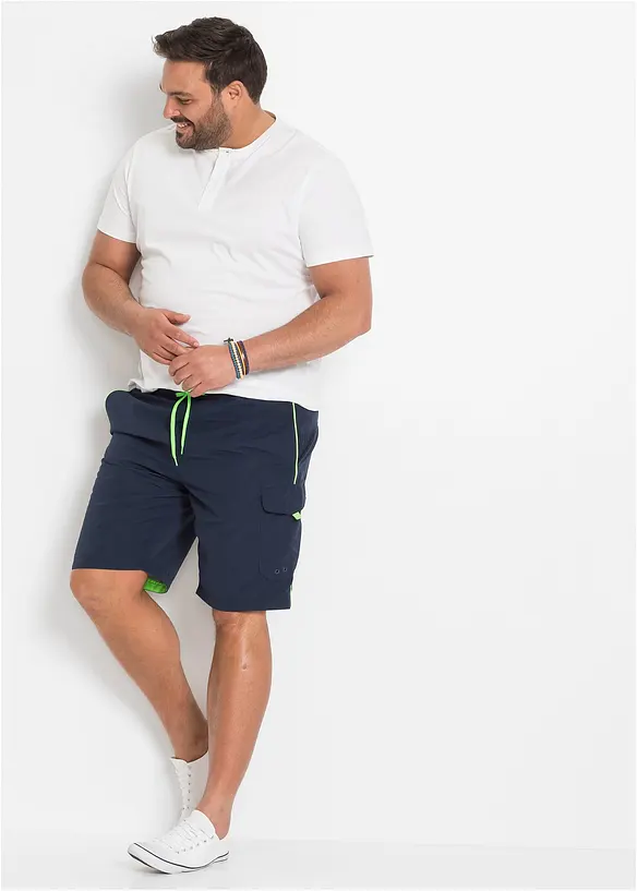 Badeshorts med sidelomme til herre, bonprix