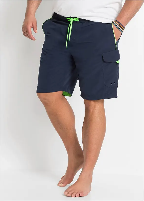 Badeshorts med sidelomme til herre, bonprix