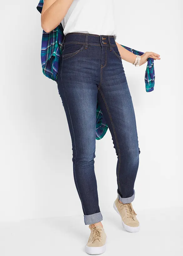 Slim-Fit-jeans High Waist, komfortstretch, bonprix