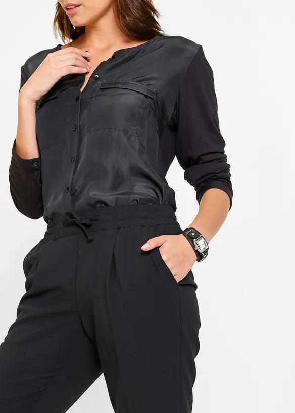 Bukse med elastisk linning, bonprix