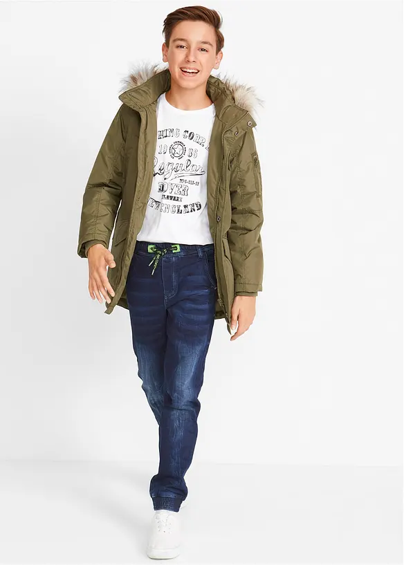 Regular Fit denimjoggers, Tapered, bonprix