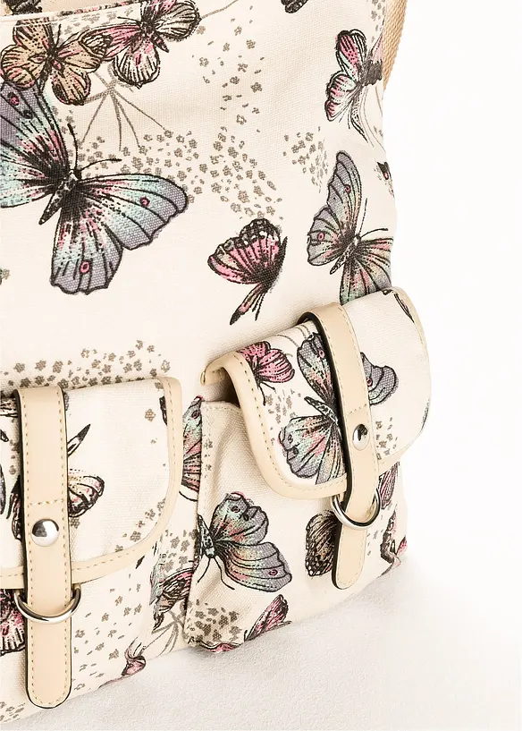 Skulderveske i tekstil, bonprix