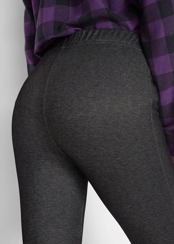 Termoleggings i jeanslook, bonprix