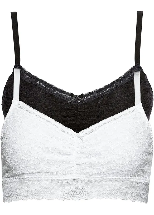 BH-topp (2-pack), bonprix