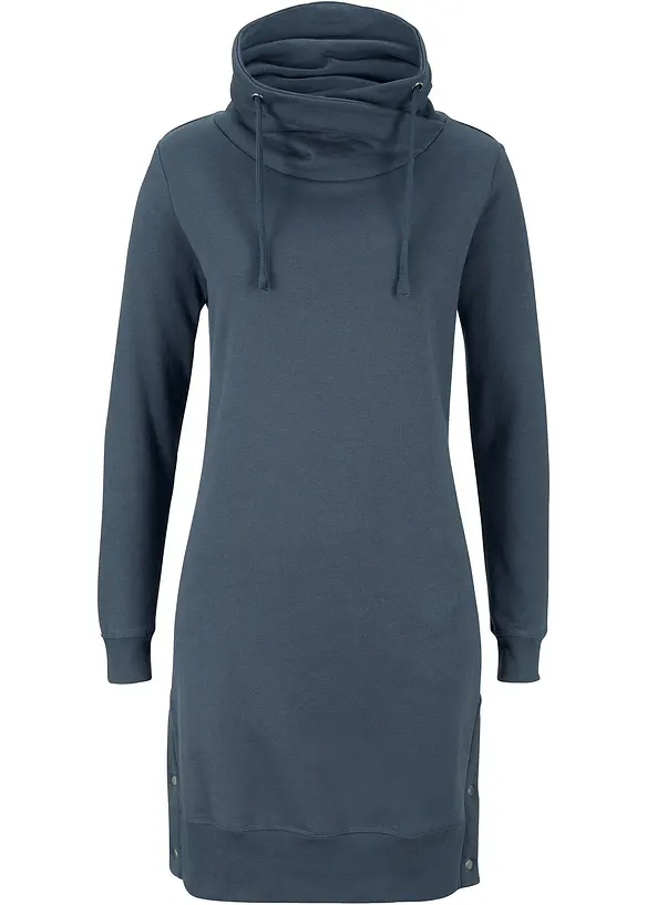 Sweatshirtkjole i ren bomull, bonprix