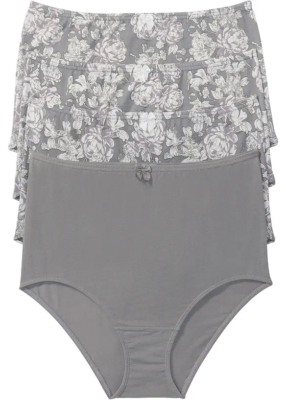 Høy truse (4-pack), bonprix