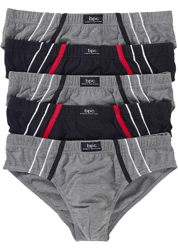 Truse med myk bomull (5-pack), bonprix