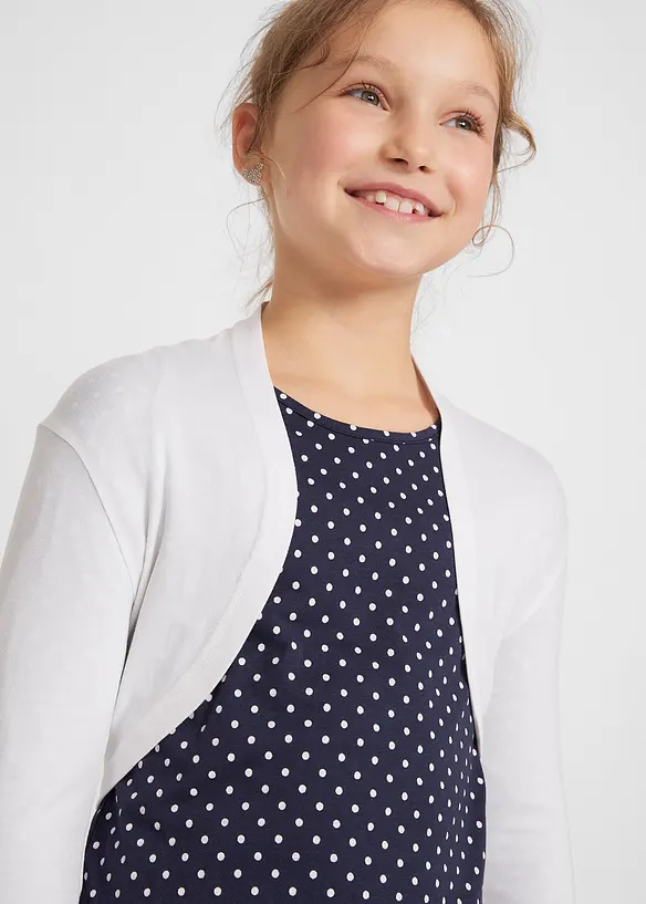 Jersey-bolero i myk viskose, bonprix
