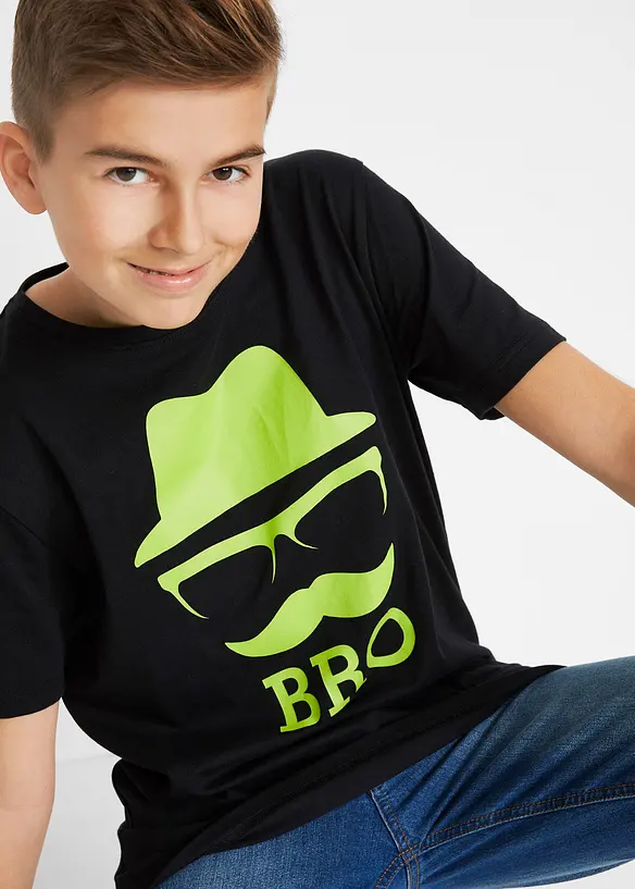 T-skjorte i 100% bomull, bonprix
