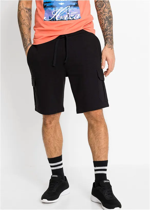 Cargo-sweat-bermuda, bonprix