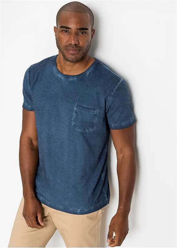 T-skjorte i vasket look, bonprix