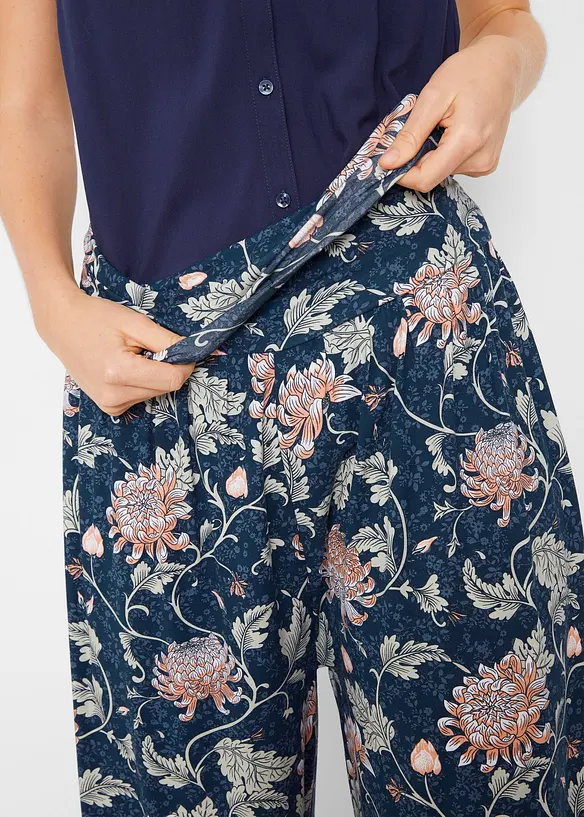 Haremsbukse i viskosemiks, Loose Fit, bonprix