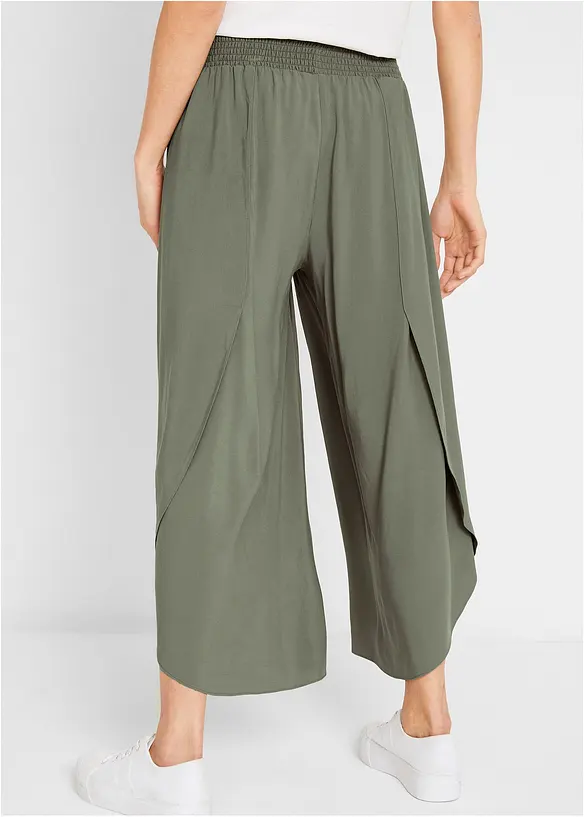 Legglang culotte av bærekraftig viskose, bonprix