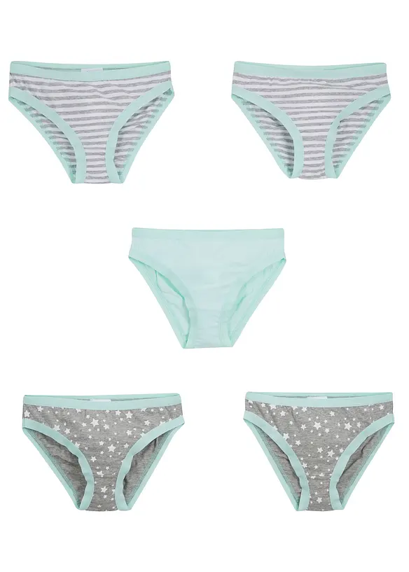 Truse med myk bomull (5-pack), bonprix