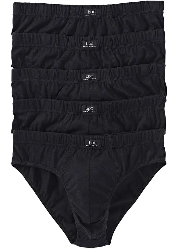 Truse i bomull til herre (5-pack), bonprix