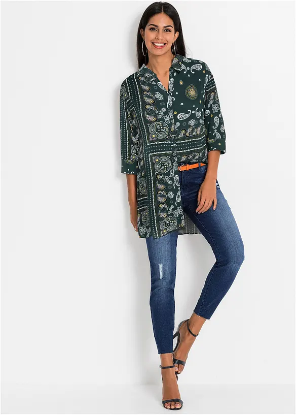Lang bluse, bonprix