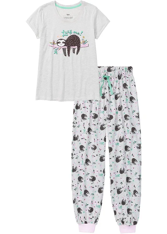 Pyjamas med korte ermer, bonprix