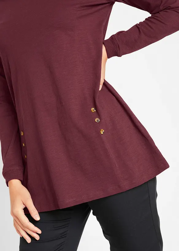 Lang topp i 100% bomull, bonprix