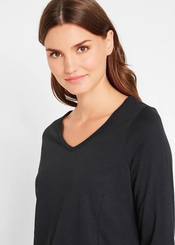 Lang topp i 100% bomull, bonprix