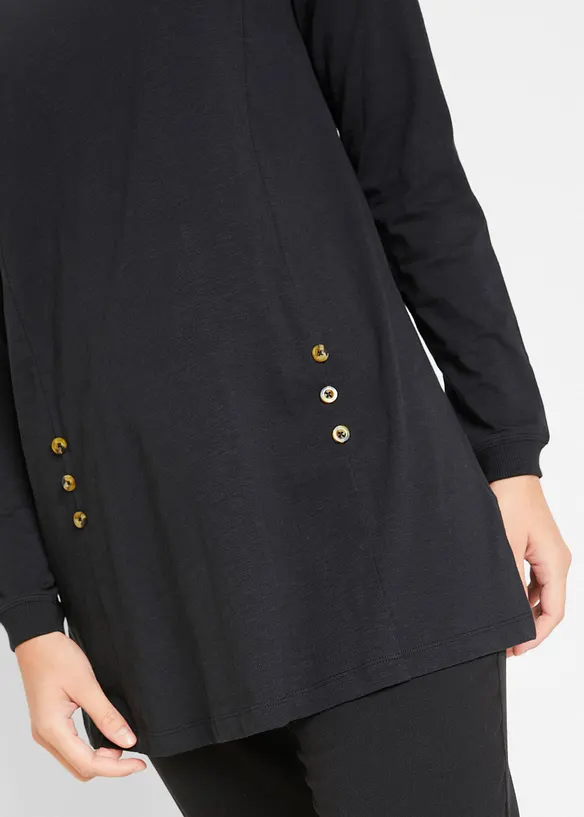 Lang topp i 100% bomull, bonprix