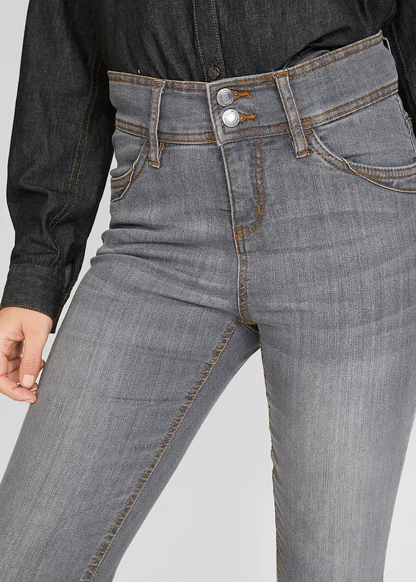 Slim-Fit-jeans High Waist, komfortstretch, bonprix