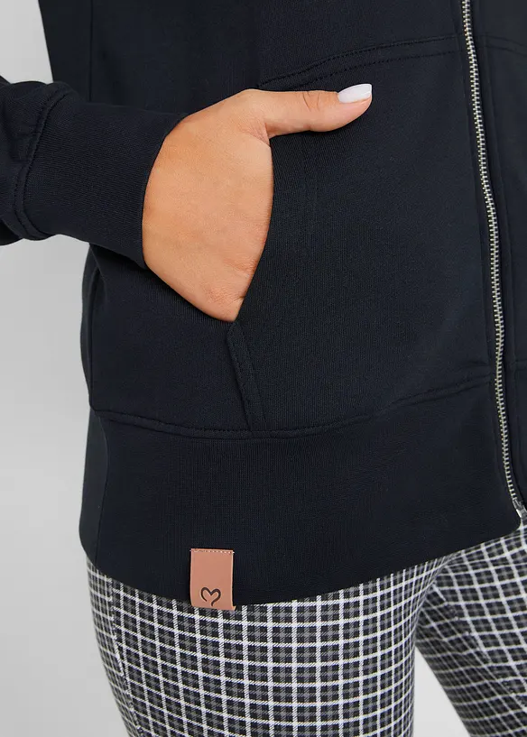 Hettejakke i ren bomull, bonprix