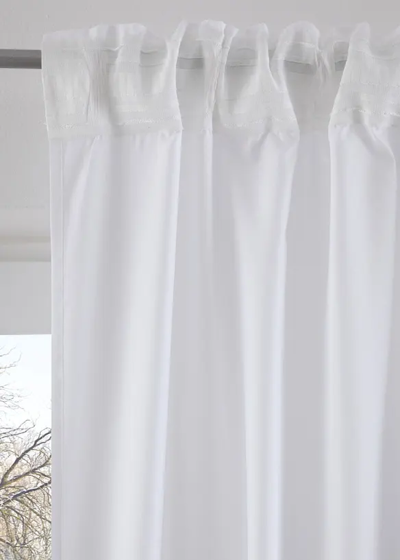 LED-gardin med juletre-print (1-pack), bonprix