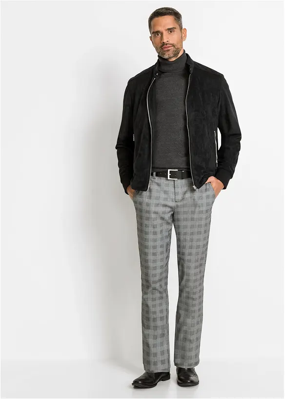 Genser med rullekrage og kasjmir, bonprix