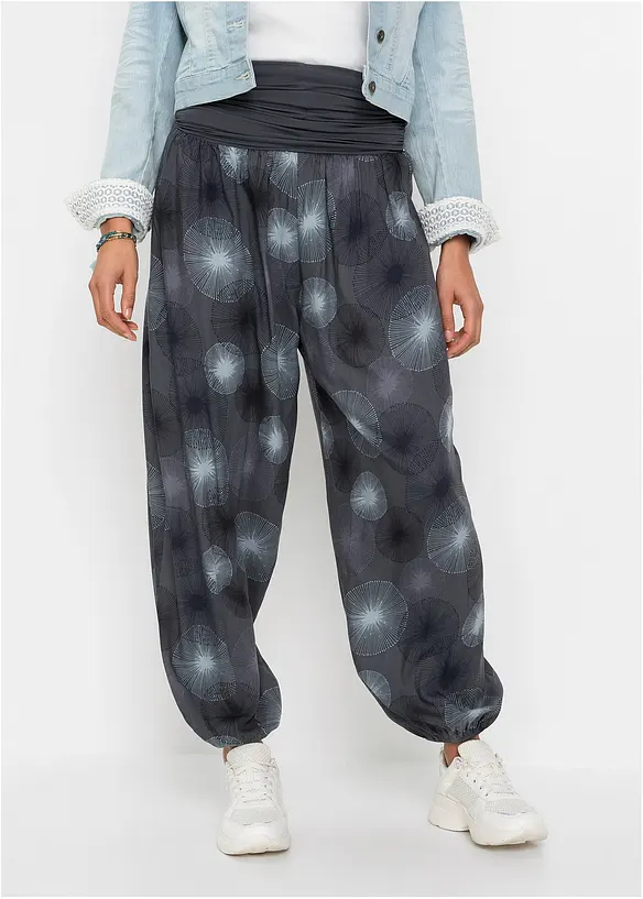 Pull on-bukse i myk viskose, bonprix