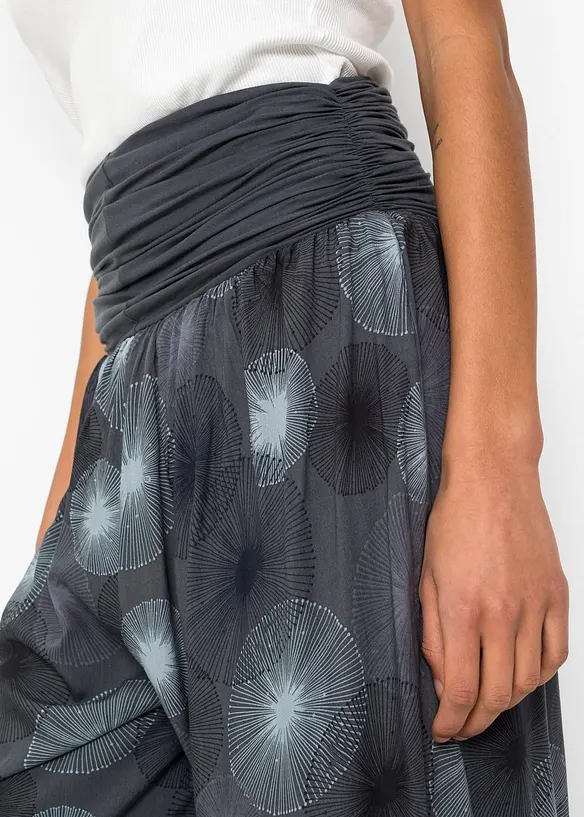 Pull on-bukse i myk viskose, bonprix